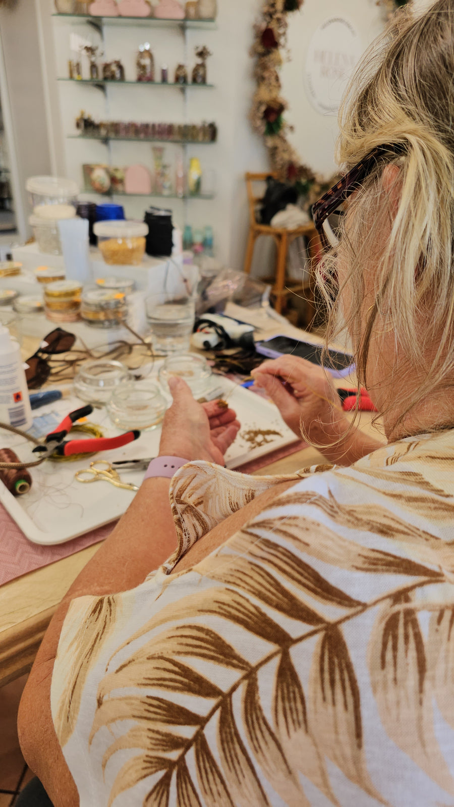 Beaded Fascinator Workshop (Half Day) - Lunch Included