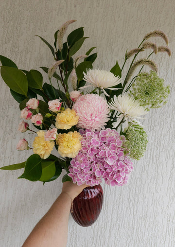 *Mothers Day* Seasonal Mixed Fresh Florals - Wrapped - Mixed colours