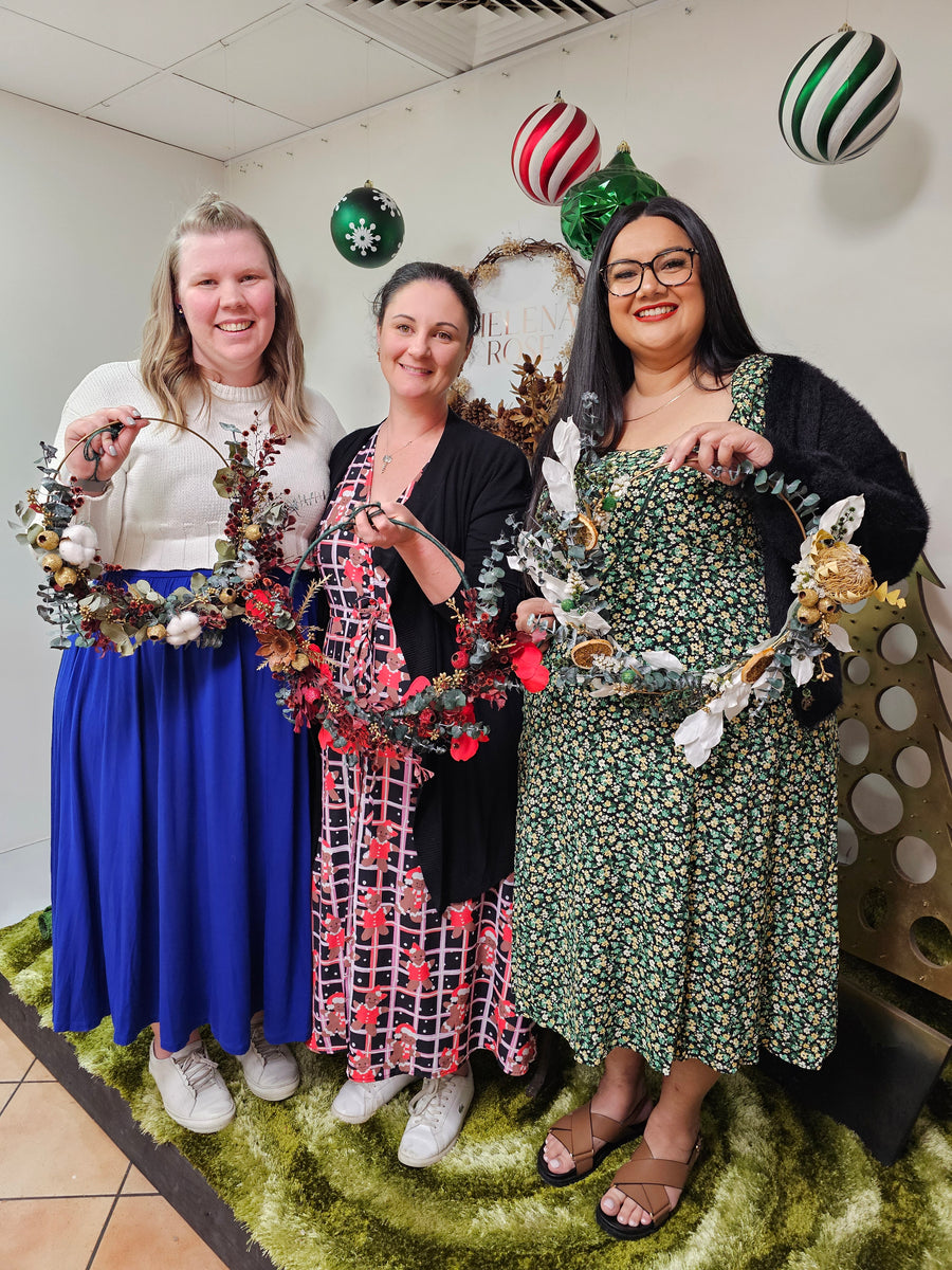 *Christmas Edition* Everlasting Floral Hoop Making Workshop