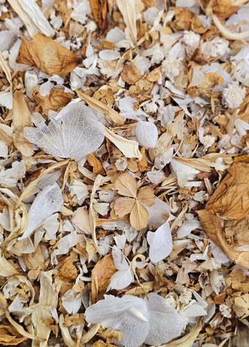 Dry Mixed Flower Confetti - Vintage Tones