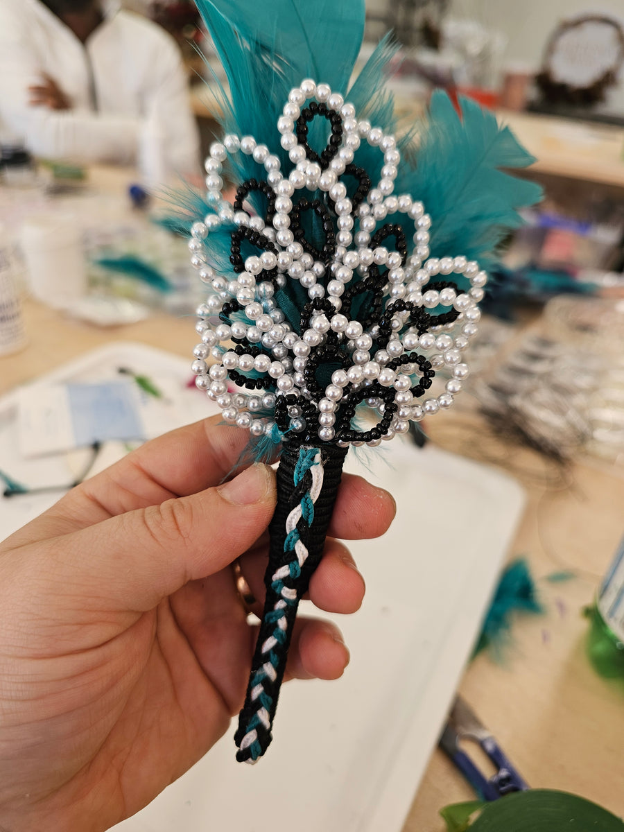 Beaded Fascinator Workshop (Half Day) - Lunch Included
