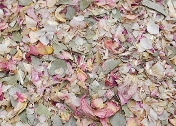 Mixed Floral Confetti - Blush & Sage Bloom