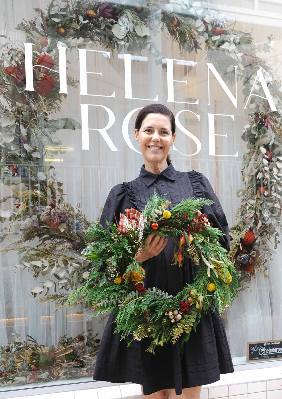 Christmas Wreath Making Workshop - Catered