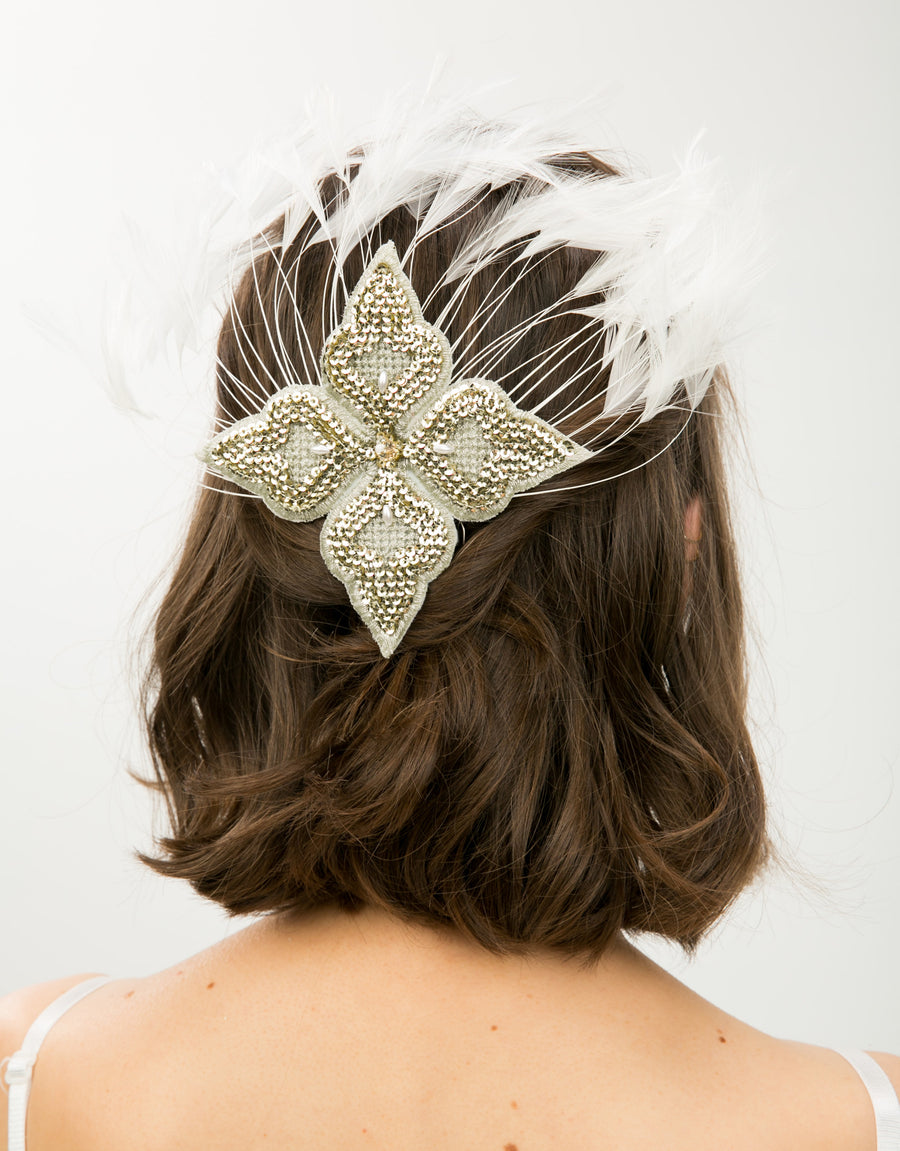 Grand Italianate Fascinator