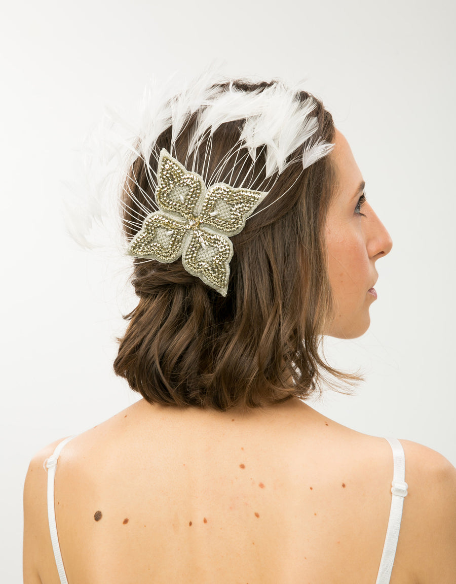 Grand Italianate Fascinator