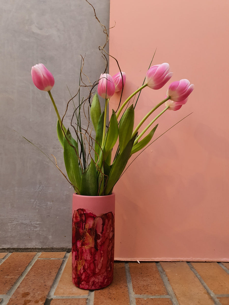 Fresh Tulip bundles - Wrapped - Pink