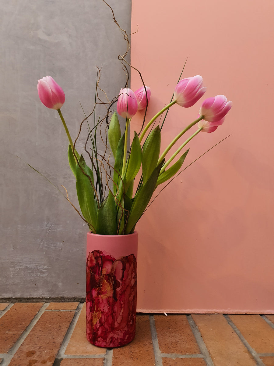 Fresh Tulip bundles - Wrapped - Pink
