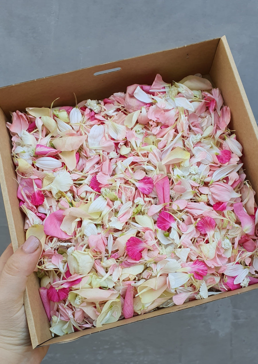 Fresh Mixed Flower Petal Confetti