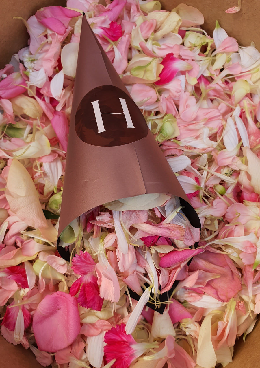 Fresh Mixed Flower Petal Confetti