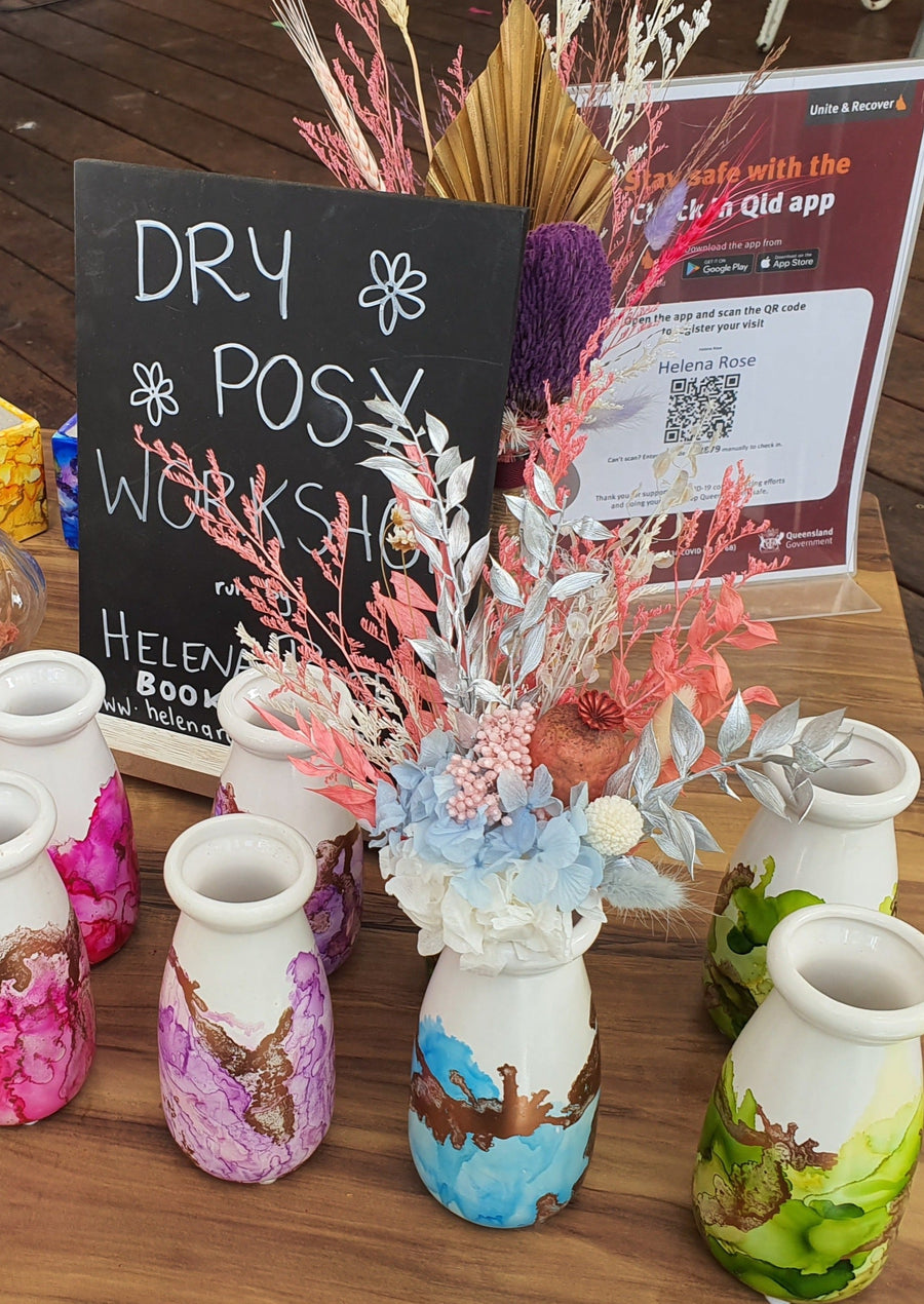 KIDS PARTY - Dry Posy Making (Recommended 9yrs+) - PRIVATE BOOKINGS ONLY