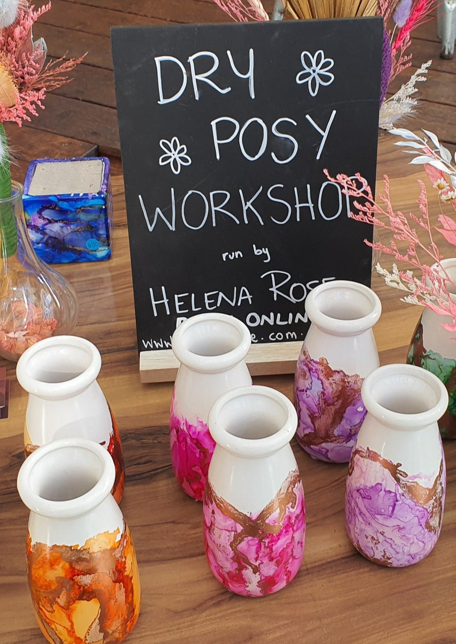 KIDS PARTY - Dry Posy Making (Recommended 9yrs+) - PRIVATE BOOKINGS ONLY