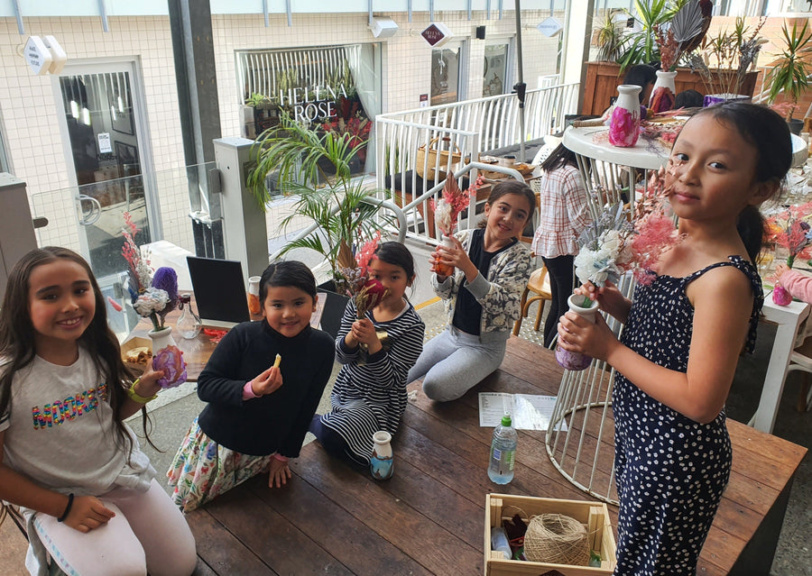 KIDS PARTY - Dry Posy Making (Recommended 9yrs+) - PRIVATE BOOKINGS ONLY