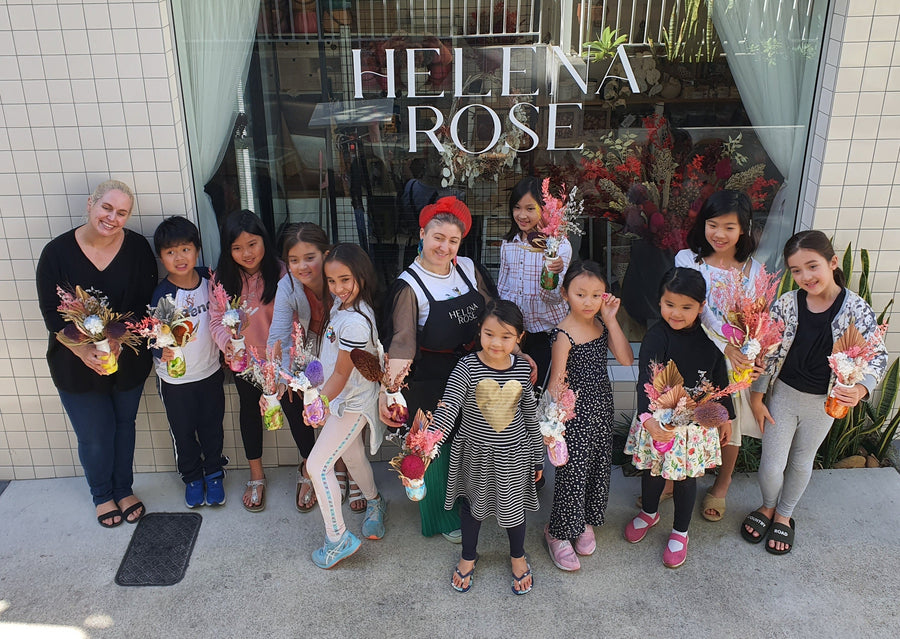 KIDS PARTY - Dry Posy Making (Recommended 9yrs+) - PRIVATE BOOKINGS ONLY