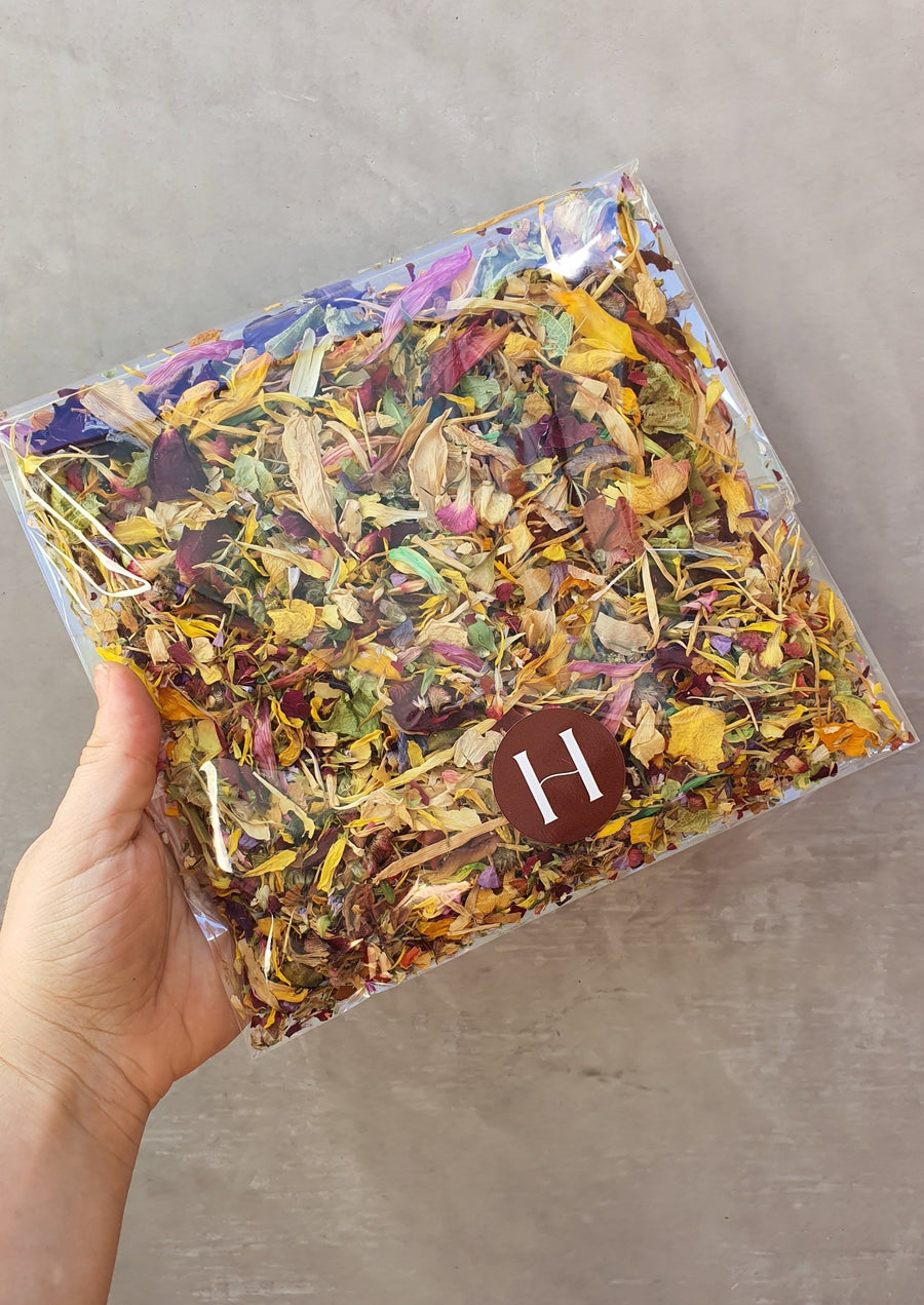 Dry Mixed Flower Confetti - Colourful