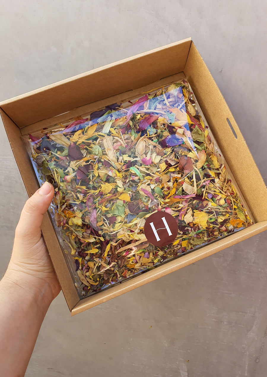 Dry Mixed Flower Confetti - Colourful