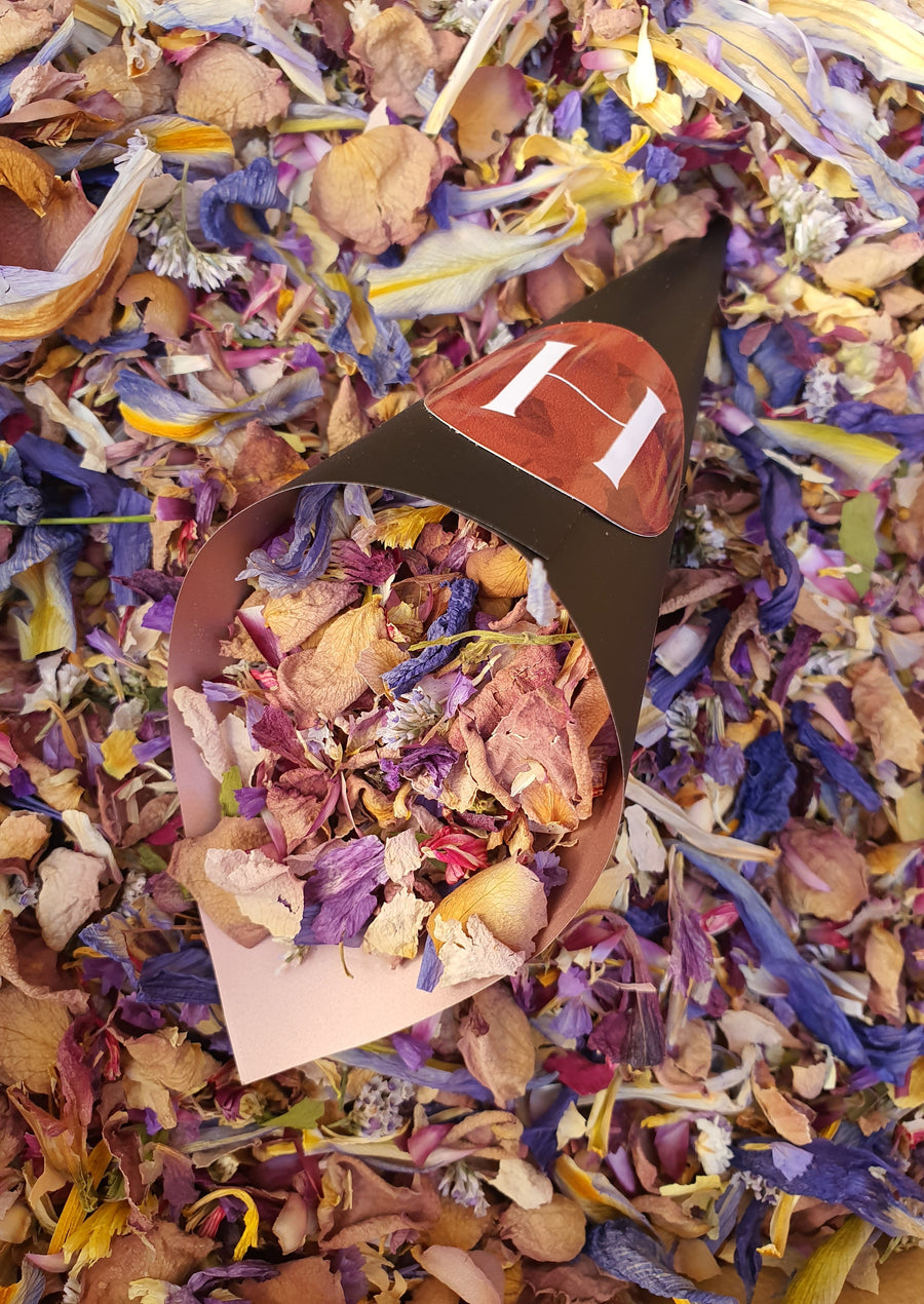 Dry Mixed Flower Confetti - Purple Meadow