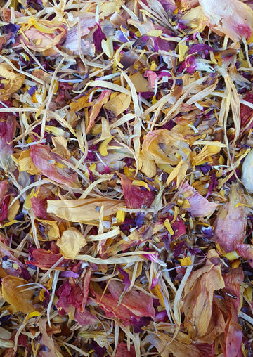Dry Mixed Flower Confetti - Sunset