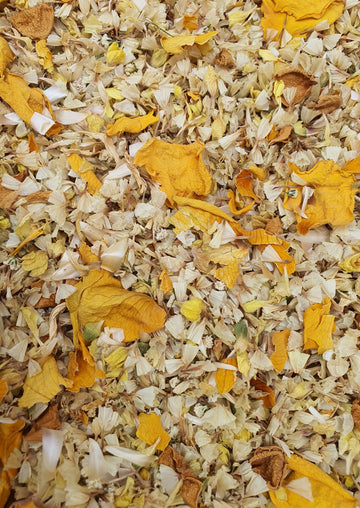 Dry Mixed Flower Confetti - Lemon Sorbet
