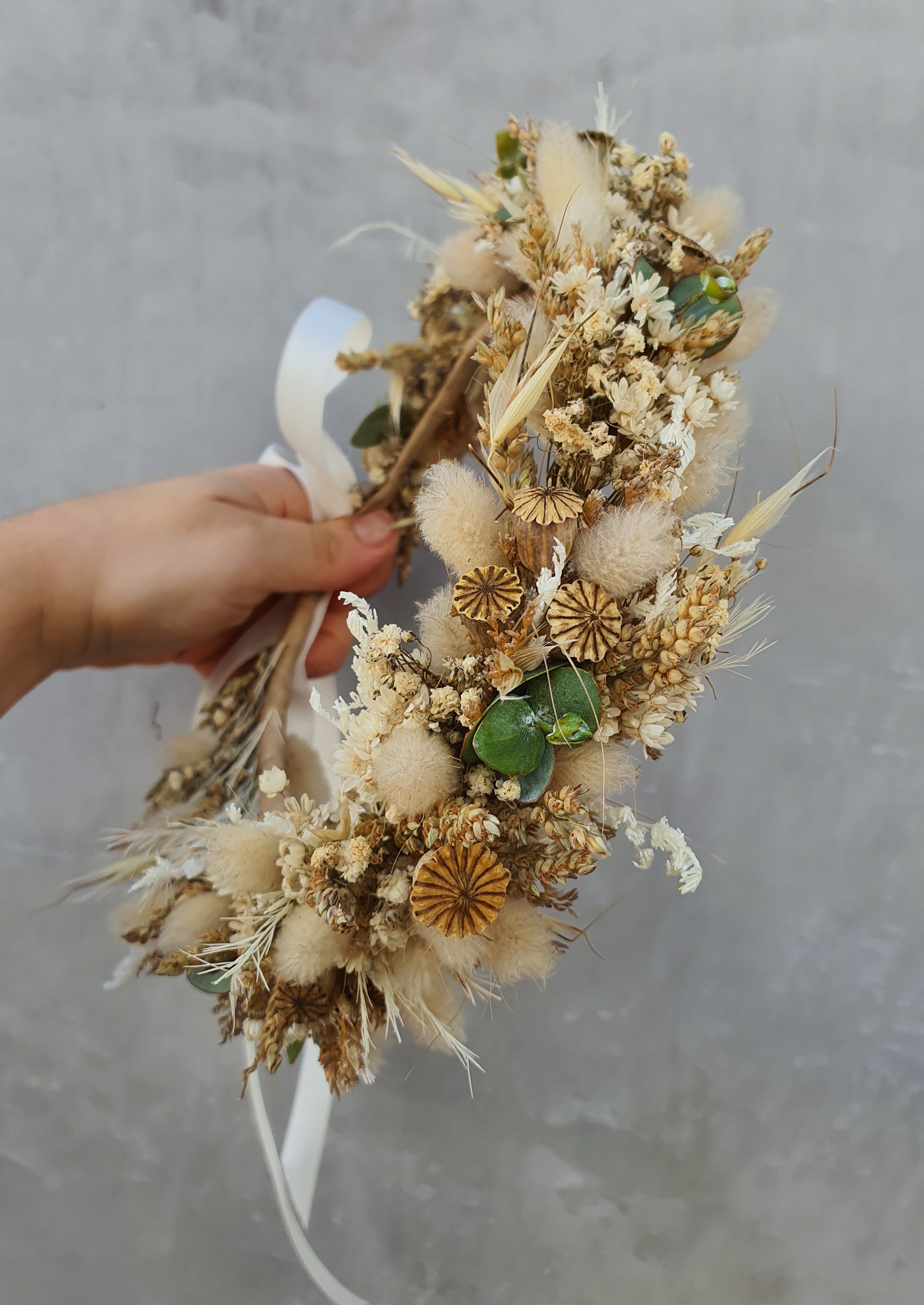 Image showcasing Everlasting Flower Crown Making Workshop – HelenaRose.com.au