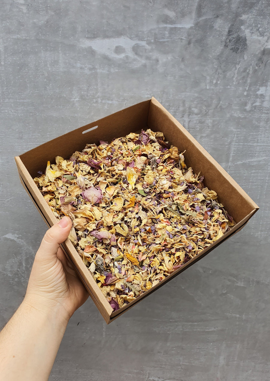 Dry Mixed Flower Confetti - Lavender Vanilla