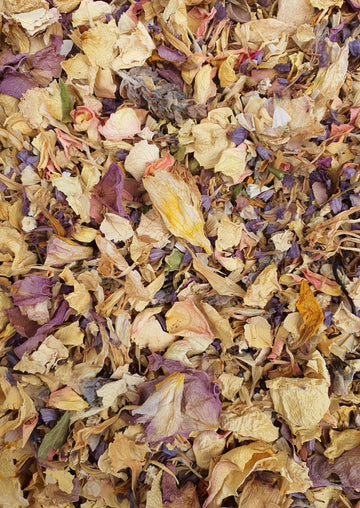 Dry Mixed Flower Confetti - Lavender Vanilla