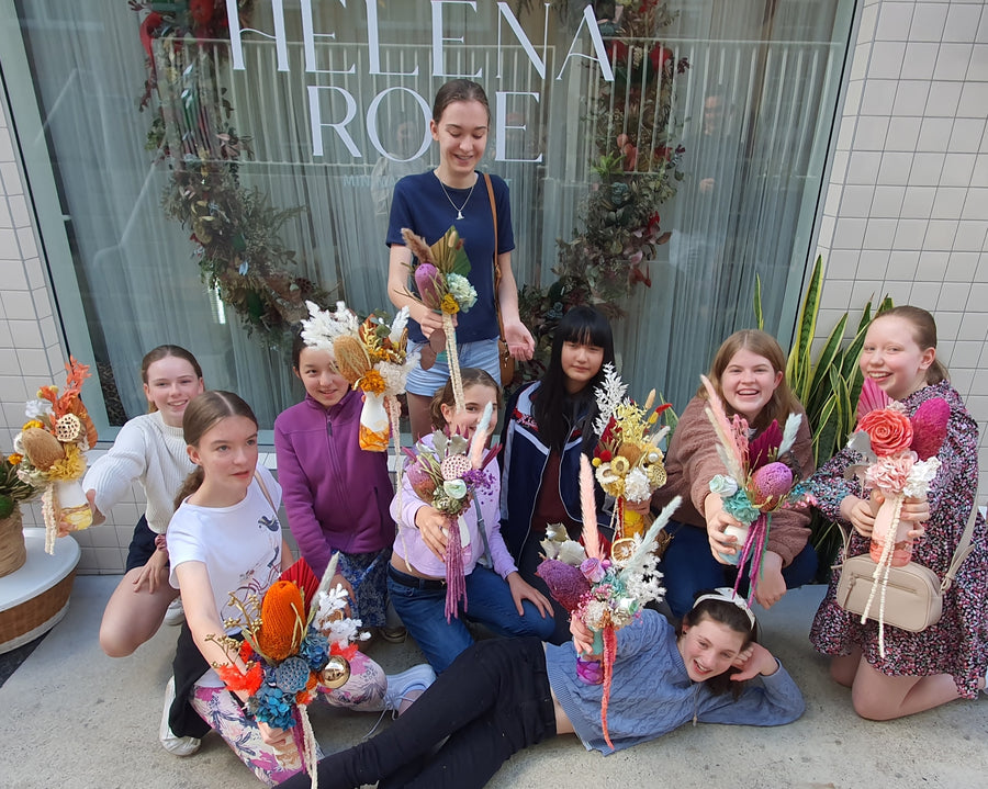 KIDS PARTY - Dry Posy Making (Recommended 9yrs+) - PRIVATE BOOKINGS ONLY