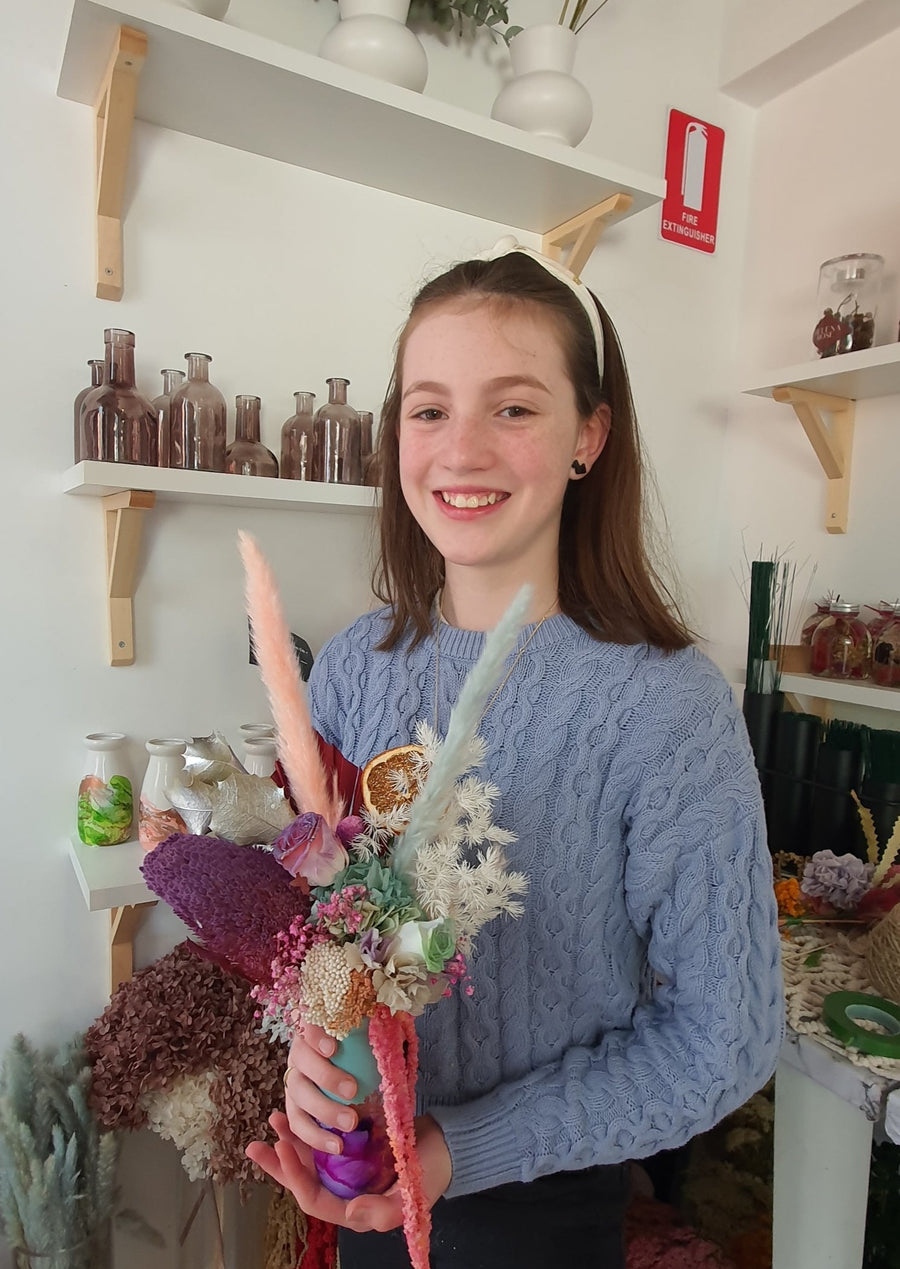 KIDS PARTY - Dry Posy Making (Recommended 9yrs+) - PRIVATE BOOKINGS ONLY