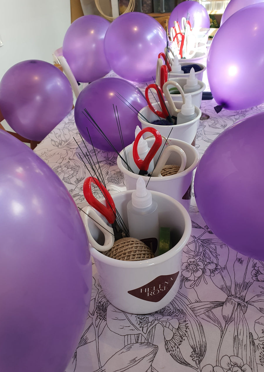KIDS PARTY - Dry Posy Making (Recommended 9yrs+) - PRIVATE BOOKINGS ONLY