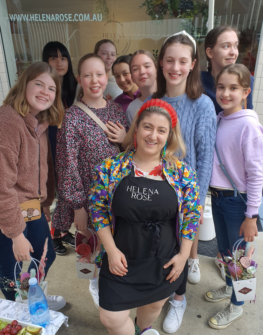 KIDS PARTY - Dry Posy Making (Recommended 9yrs+) - PRIVATE BOOKINGS ONLY