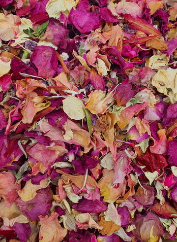 Dry Mixed Flower Confetti - Pink