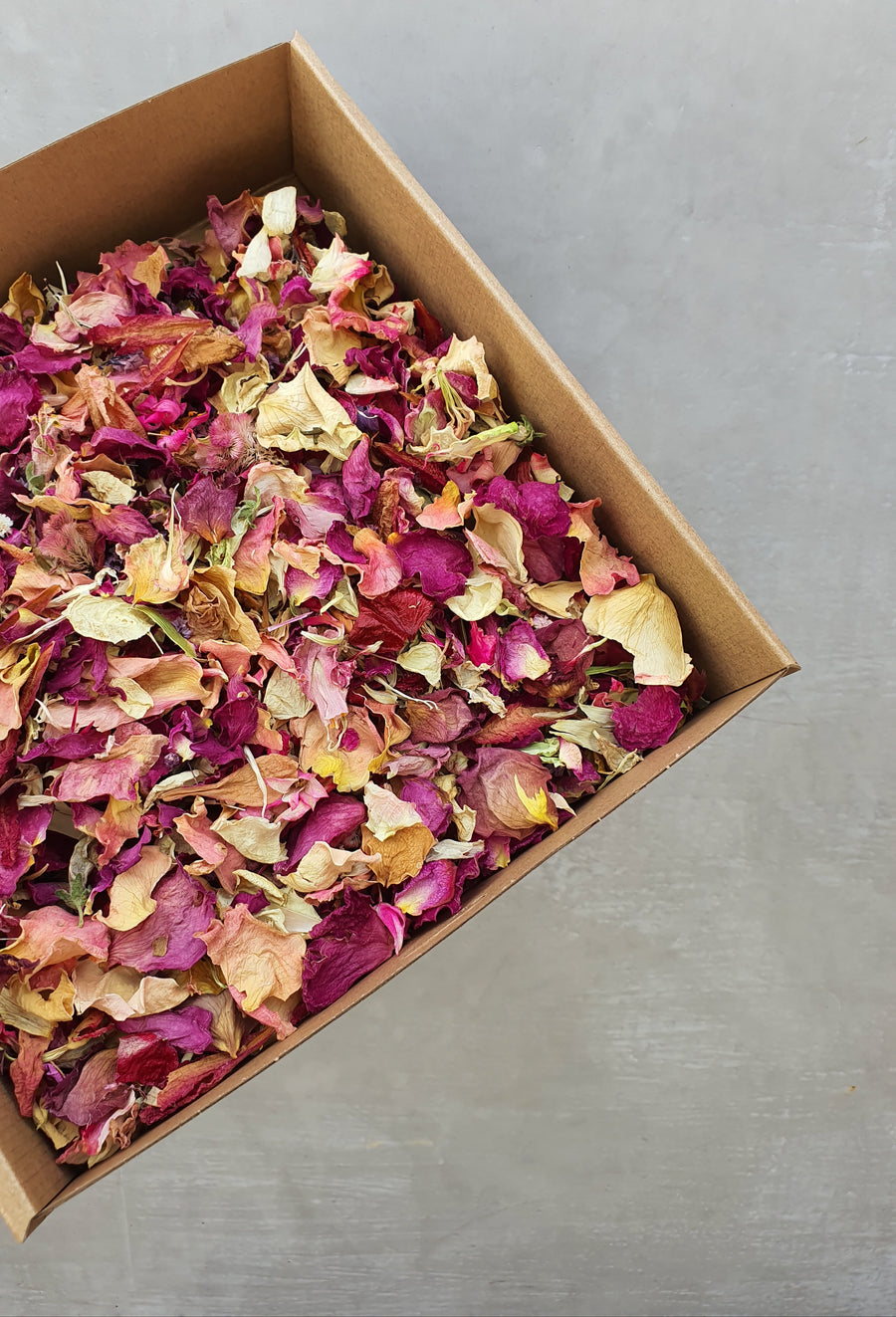 Dry Mixed Flower Confetti - Pink