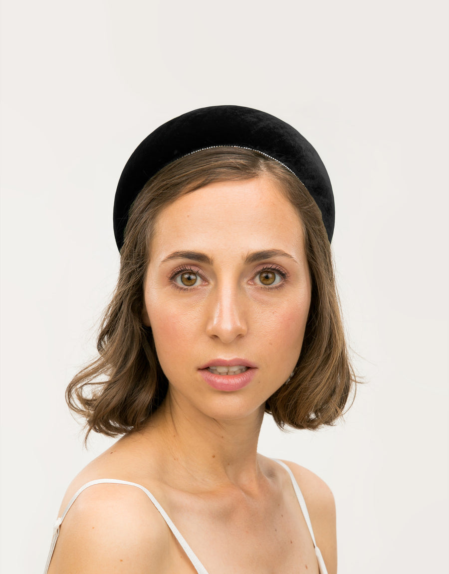 Ash Velvet Band – Royal Blue