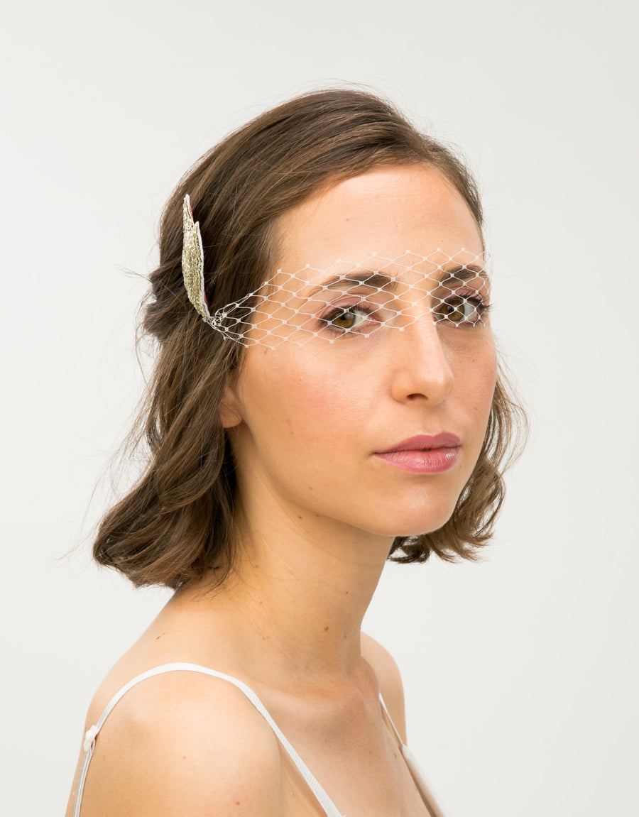 Baccata Leaf Headpiece