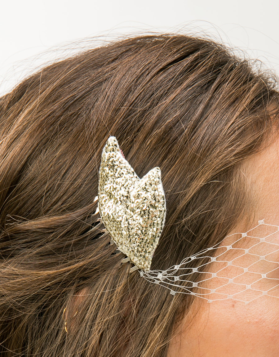 Baccata Leaf Headpiece