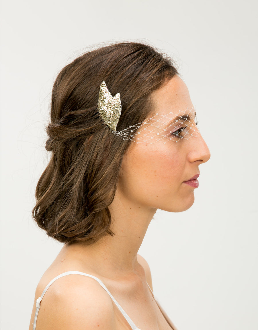 Baccata Leaf Headpiece