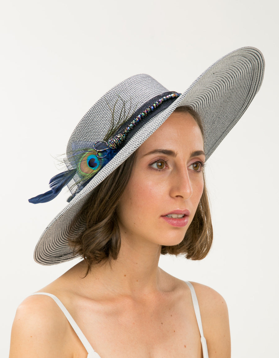 Piuma di Pavone Hat